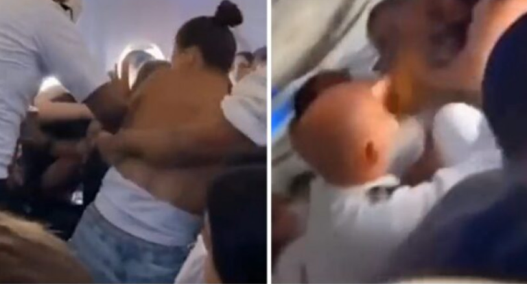 Петнаесет жени се тепаат во авион: Вакво нешто не сте виделе (ВИДЕО)