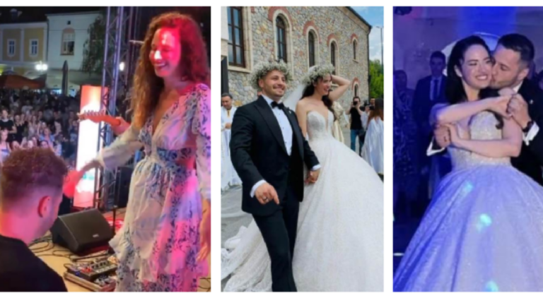 Јавно ја запроси во Хрватска, а сега се венчаа во Македонија: Нашиот пејач направи свадба за паметење (ФОТО)