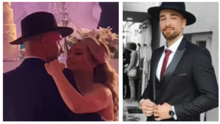 Во олдтајмер со шешир: Македонскиот пејач направи незаборавна свадба (ФОТО)